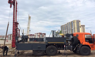 Инженерно-сейсмологические изыскания в Губахе в октябре